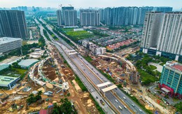 Đại lộ dài nhất Việt Nam với 16 làn xe, đẹp như Châu Âu...đang hình thành 1 nút giao thiết kế đặc biệt ngay sát siêu đô thị của tỷ phú Phạm Nhật Vượng