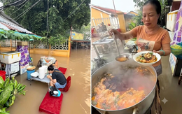 Quán bún riêu ngập nước Cần Thơ: Khách xắn quần, chồng ghế ngồi ăn, có người đi 30 km để thử