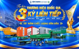 Tân Thanh Container 3 lần liên tiếp đạt Thương hiệu Quốc gia