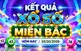 XSMB 10/10 - Kết quả xổ số miền Bắc hôm nay 10/10/2026