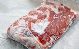 Lời khuyên đến các gia đình cấp đông thịt lợn trong tủ lạnh