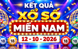 XSMN 12/10 - Kết quả xổ số miền Nam ngày 12 tháng 10