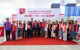 Khai trương đường bay đến Almaty và Praha, Vietjet mở thêm kết nối giữa Việt Nam và thế giới