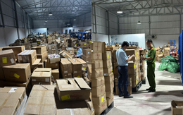 Tịch thu 233.140 sản phẩm mỹ phẩm tại công ty của nữ giám đốc Lý Hồng Thương: Đủ loại son môi, kem chống nắng, kem dưỡng da
