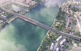 Lần đầu tiên trong lịch sử, Việt Nam phá dỡ một cây cầu đúc hẫng, thay thế bằng cầu dài 488m nối vùng đảo, quyết vượt tiến độ 1 tháng