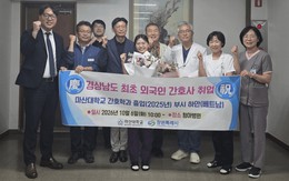Người Việt đầu tiên trở thành điều dưỡng tại bệnh viện tỉnh của Hàn Quốc: Được cả Thị trưởng chúc mừng