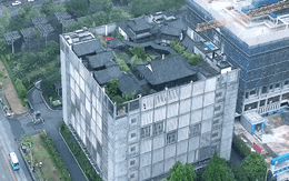 Phục "pháp sư Trung Hoa": Đưa cả tứ hợp viện lên nóc chung cư, tầm nhìn 360 độ ngắm trọn thành phố