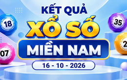 XSMN 16/10 - Kết quả xổ số miền Nam ngày 16 tháng 10