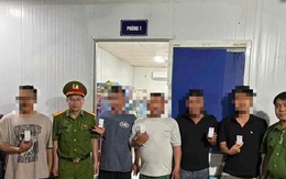 Công an bất ngờ kiểm tra 51 người ở công trình dự án cao tốc