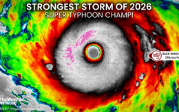 CNN: Bão Champi là siêu bão mạnh nhất Trái đất năm 2026