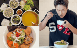 Mâm cơm nhà của Kiều Minh Tuấn