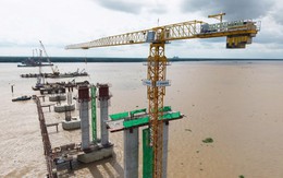 Việt Nam đang xây cây cầu có trụ tháp cao bằng toà nhà 35 tầng, nhịp chính dài thứ 2 cả nước, dự kiến hoàn thành năm 2028