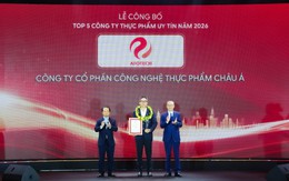 AFOTECH được vinh danh trong TOP 03 Công ty uy tín ngành Thực phẩm – Đồ uống năm 2026