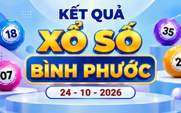 XSBP 24/10 - Kết quả xổ số Bình Phước ngày 24 tháng 10