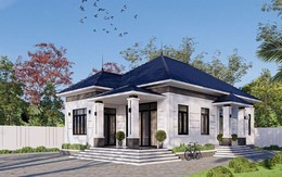 5 mẫu nhà mái Nhật 1 tầng 4 phòng ngủ được yêu thích