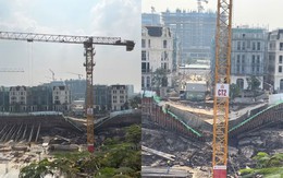Hà Nội: Đường nứt toác, sụt lún bất thường quanh công trường nhà cao tầng