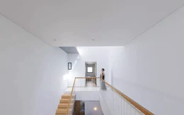 Ngôi nhà 66m² thiết kế lệch tầng để kết nối các không gian sinh hoạt