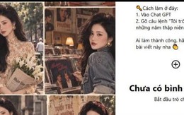 Đu trend AI tạo ảnh “thập niên 80", coi chừng trao cả dữ liệu khuôn mặt