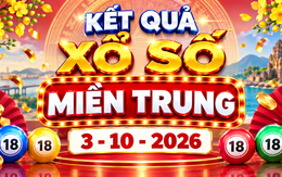 XSMT 3/10 - Kết quả xổ số miền Trung hôm nay ngày 3 tháng 10