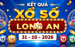 XSLA 31/10 - Kết quả xổ số Long An ngày 31 tháng 10
