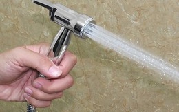 Lời khuyên đến các gia đình thường xuyên sử dụng vòi xịt vệ sinh