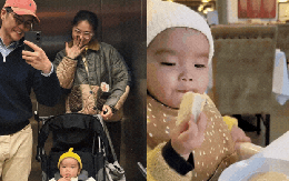 Con gái Ngô Thanh Vân mê mệt bánh mì, ngủ bất chấp suốt chuyến về quê ngoại ở Na Uy