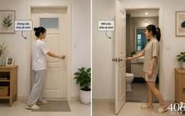 Rủi ro khi khép cửa nhà vệ sinh suốt ngày
