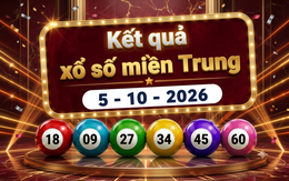 XSMT 5/10 - Kết quả xổ số miền Trung hôm nay 5/10/2026 - XSMT ngày 5 tháng 10