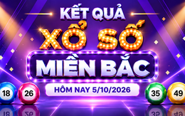 XSMB 5/10 - Kết quả xổ số miền Bắc hôm nay 5/10/2026 - XSMB ngày 5 tháng 10