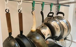 Nhìn 7 cách cất nồi chảo này tôi mới hiểu vì sao bếp nhà mình lúc nào cũng chật: Hóa ra trước giờ xếp sai hết