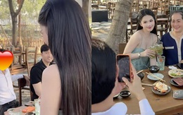 Lộ ảnh Ngọc Trinh ra mắt gia đình 1 nam diễn viên Vbiz giàu có, đẹp trai