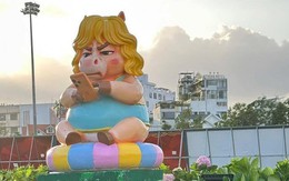 Vì sao linh vật ngựa ở Quy Nhơn gây tranh cãi?