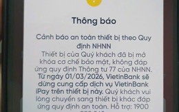 Tất cả các ngân hàng sẽ dừng hoạt động trên loạt thiết bị sau từ ngày 1/3