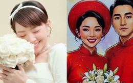 Tóc Tiên bắt bặp ảnh cưới của chính mình với người đàn ông lạ