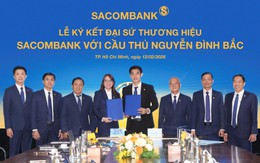 Cầu thủ Nguyễn Đình Bắc chính thức trở thành Đại sứ thương hiệu Sacombank