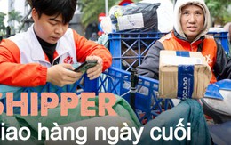 Chuyện gì xảy ra trong ngày làm việc cuối cùng của các shipper ở Hà Nội?