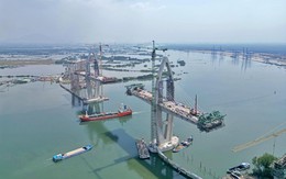 Hiện trạng cầu gần 4.900 tỷ đồng nối TP.HCM với Đồng Nai sau hơn 2 năm thi công