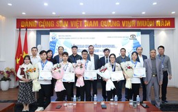 Toyota Việt Nam cùng các đại lý trao tặng 123 suất học bổng hỗ trợ sinh viên năm 2025