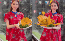 Người đẹp Ngọc Loan gây sốt khi thực hiện 2 món ăn cung đình Huế đậm đà hương vị tháng Chạp