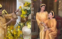 "Thập cẩm" như Tết nhà tỷ phú Johnathan Hạnh Nguyễn: Mặc áo bà ba, gói bánh tét rồi... đánh pickleball!