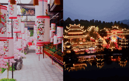 Phát hiện "tiên cảnh" tuyệt đẹp cách Hà Nội chỉ 30km: Ngôi đền tựa sơn đạp thủy gây bão hội mê xê dịch đầu xuân Bính Ngọ