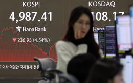 TTCK top đầu châu Á rung chuyển, chỉ số chính tụt sâu, kích hoạt ‘cầu dao’ tạm ngừng giao dịch: Chuyện gì đây?