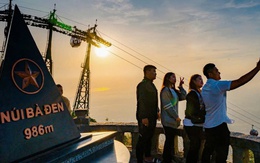 Núi Bà Đen đón lượng khách "khủng" trong 6 ngày Tết