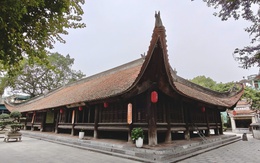 Ngôi đình cổ dáng nhà sàn 'độc nhất vô nhị' ở xứ Kinh Bắc