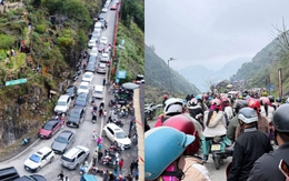 Đi chơi Tết mà cứ ngỡ đi làm giờ cao điểm, hàng loạt điểm du lịch nổi tiếng đông không kẽ hở ngày đầu năm