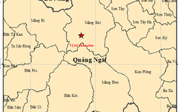 Ngày mùng 5 Tết, tỉnh Quảng Ngãi xảy ra liên tiếp 6 trận động đất