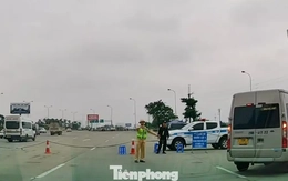 Đóng nửa chiều đường cao tốc Pháp Vân - Cầu Giẽ để phân luồng xe về Hà Nội