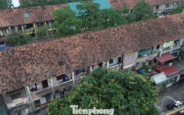 Cận cảnh khu tập thể 3 ở Hà Nội trước khi phá dỡ để xây chung cư cao 34 tầng