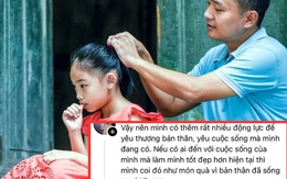 Lời dặn con thấm thía gây chú ý đầu năm 2026: “Bố bị dị tật ở mắt nhưng bố chưa bao giờ để con bố phải khổ vì ai cả!”