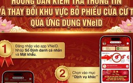 Tính năng quan trọng trên VNeID dành cho cử tri đi làm xa quê